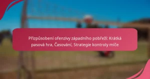 Přizpůsobení ofenzivy západního pobřeží: Krátká pasová hra, Časování, Strategie kontroly míče
