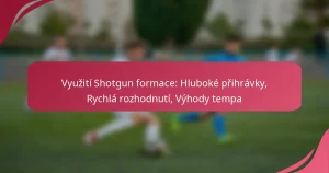 Využití Shotgun formace: Hluboké přihrávky, Rychlá rozhodnutí, Výhody tempa